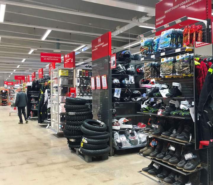 Vente d'accessoires motos et scooters Nîmes